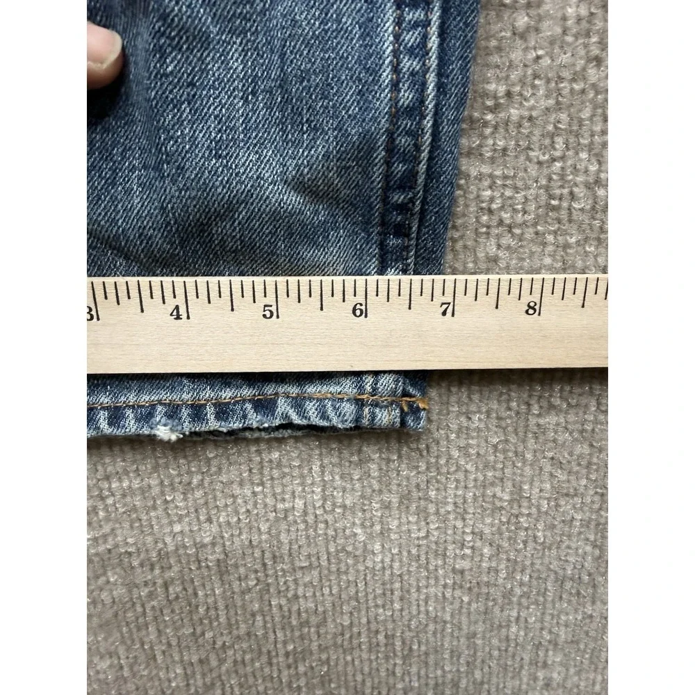 Denim & Supply Ralph Lauren Jeans 31x32 USA Flag Eagle Distressed Slim Vintage - Picture 10 of 16